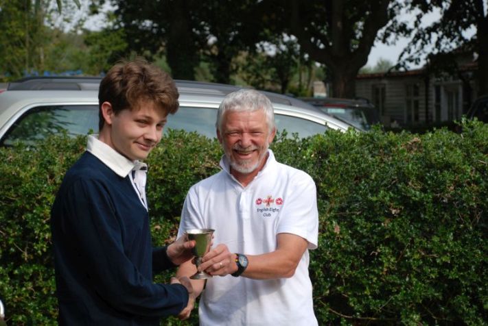 Tom Nightingale wins the U25 Cup